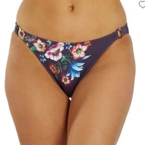 Johnny Was OMBRE FLORAL RING BIKINI BOTTOM size L